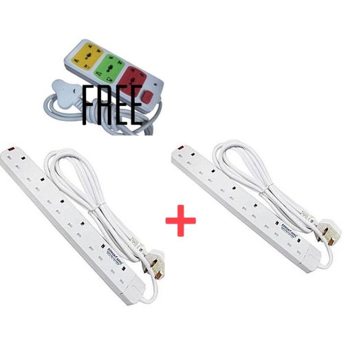 product_image_name-Generic-6 Way Power King Extension Cable (2 pieces) Plus A Free 3 Way Extension-1