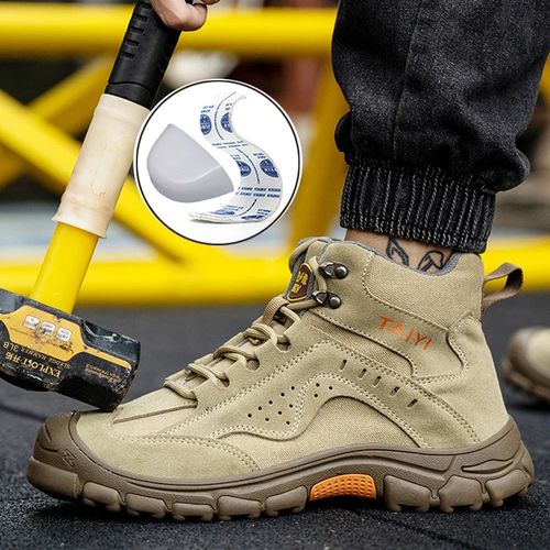 Shop Work Boots Composite Toe Safety Shoes Men Anti smash Anti