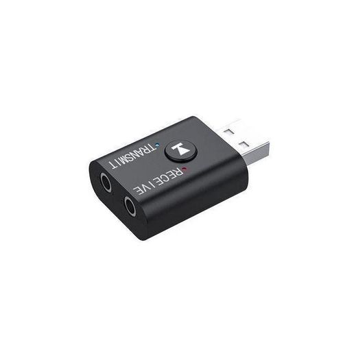 product_image_name-Generic-Bluetooth 5.0 Audio Receiver Transmitter 2 IN 1 RCA 3.5mm USB - Black-4