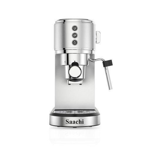 product_image_name-Saachi-3 In1 20 Bar ULKA Pump 1L 1350 W Electric Espresso Coffee Maker Machine- Silver-2