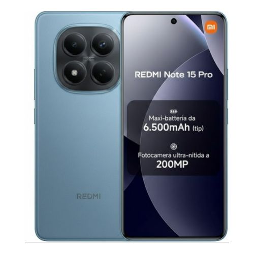product_image_name-Redmi-Note 15 Pro 4G 6.83" 8GB RAM 256GB ROM 200MP 6500mAh - Glacier Blue.-1
