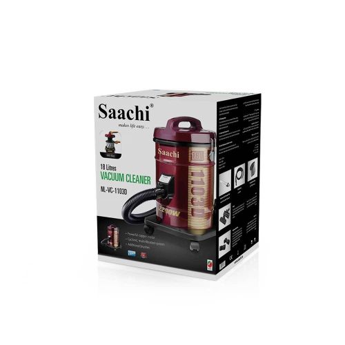 product_image_name-Saachi-Canister Vacuum Cleaner  With Dual Cyclonic System 18 Litres- Maroon-7