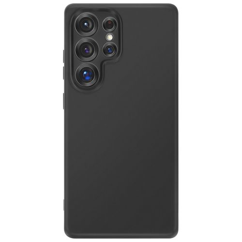 product_image_name-Generic-Samsung Galaxy S25 Ultra Black Case – Soft Silicone Cover, Sleek and Non-Slip-3