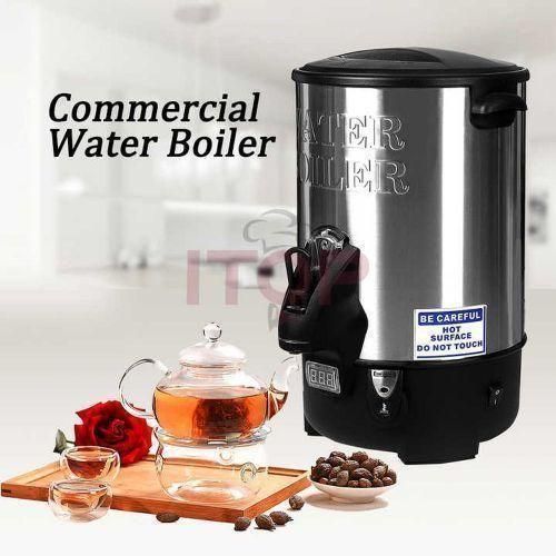 product_image_name-Generic-16 Litre Commercial Hot Water Boiler Tea Urn Warmer- Black -Silver-2