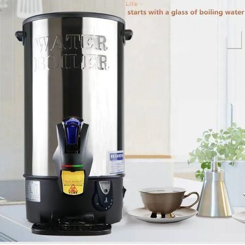 product_image_name-Generic-16 Litre Commercial Hot Water Boiler Tea Urn Warmer- Black -Silver-4
