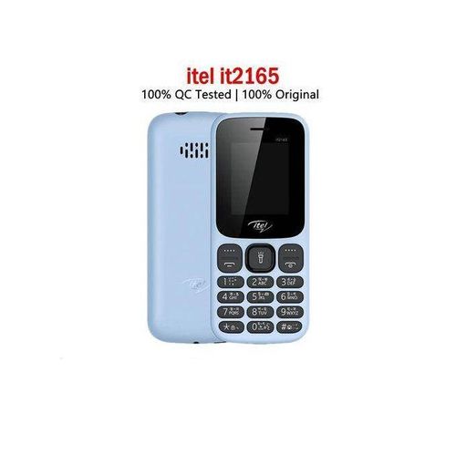 product_image_name-Generic-Itel 2165 1000mah Battery Dual Sim It2165 Small Portable Button Phone With Great Battery, Wireless Fm, Bright Torchlight, Call Recorder, Dual Sim Cell Phone Blue-2