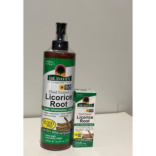 product_image_name-Generic-DR.Davey Fluid Extract Licorice Root Lotion 500ml & Serum 30ml-1