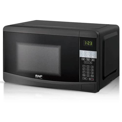 product_image_name-RAF-Digital Black High Quality Electric Microwave Oven 20L Large Capacity Home Use for Pizza Roast Chicken Cooker Baking Machine- Black-1