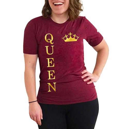 product_image_name-Rubanda-Mayonza-Queen Women's T-Shirt - Maroon-1