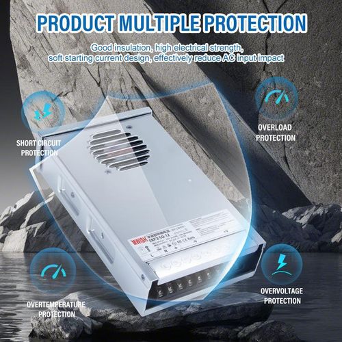 product_image_name-Generic-MWISH Outdoor Rainproof Ac to Dc Converter Led Power Supply -3