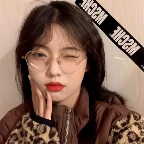 product_image_name-Fashion-Anti Blue Light Blocking Glasses Clear Anti Radiation for Women - Camel-2