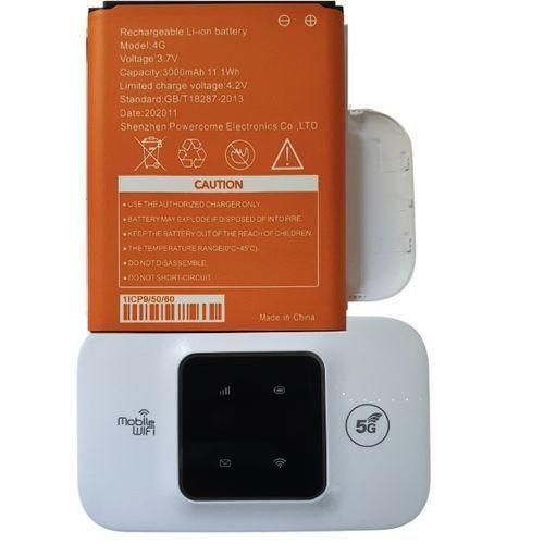 product_image_name-Mobile WiFi-2021 Hw52 Pro 5G Mifi 3000mAh - White-2