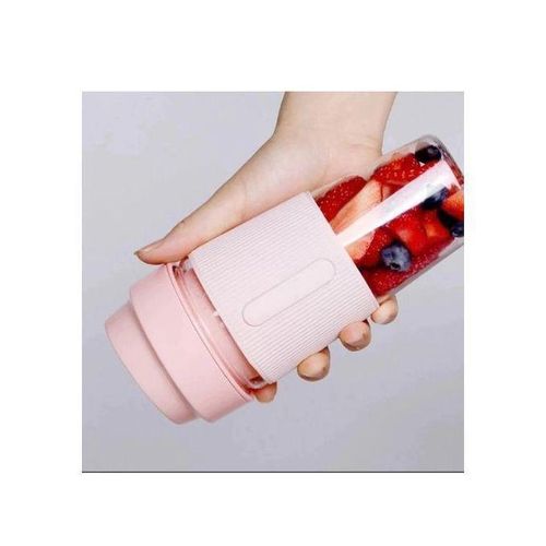 product_image_name-Generic-Rechargeable Portable Mini Blender 300ml Personal Smoothie Maker Jucier Cup USB Handheld Fruit Mixer Machine For Home Office Sports-3