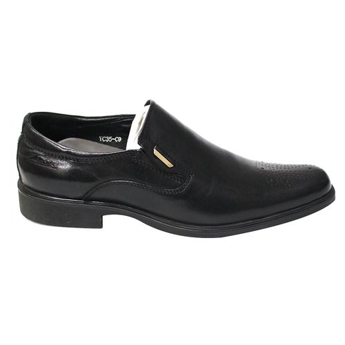 Shop Men's Faux Leather Gentle Shoes - Black | Jumia Uganda
