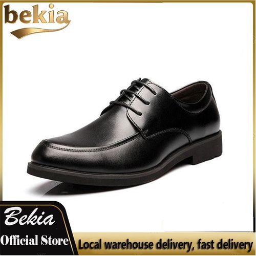 product_image_name-Bekia-Bekia Men's formal shoes wedding shoes lace up leatherette shoes gentlemen's shoes-4