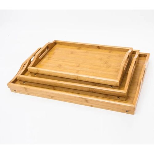 product_image_name-Generic-Big Wooden Trays, 3pcs - Brown-3