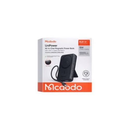 product_image_name-Generic-Mcdodo MC-8651 UniPower Series 10000mAh All-in-One Magnetic Magsafe Power Bank with USB-C Cable & Stand -2