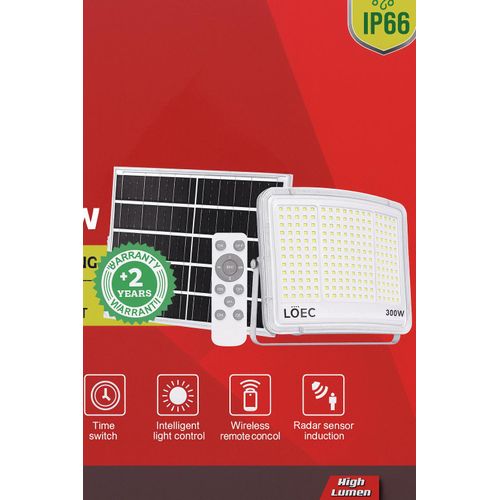 product_image_name-Generic-300W Solar Flood Light with Remote – IP66 Waterproof- Different Colors-4