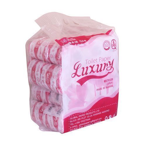 product_image_name-Luxury-Pack Of 24 Rolls Of Luxury Toilet Paper- Pink-1