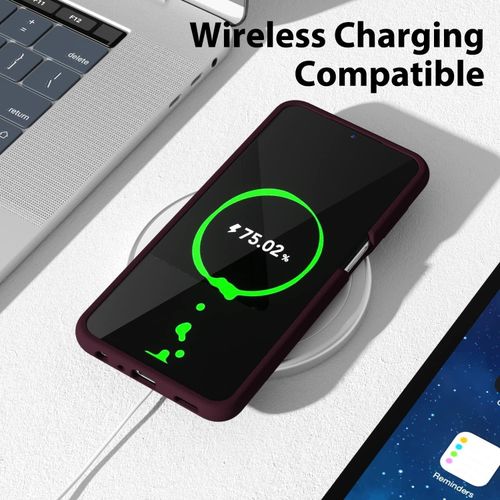 product_image_name-Generic-Samsung Galaxy A53 Silicone Case - Maroon-6