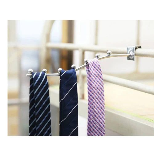 product_image_name-Generic-Hard Metallic H*ok Hanger For Clothes Good For Use In Boutique Business Wardrobes Laundry Hangers For Dresses Coats Shirts - Multicolor-4