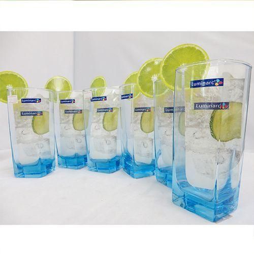 product_image_name-Luminarc-6 Piece Juice/Water Glasses,Blue.-4