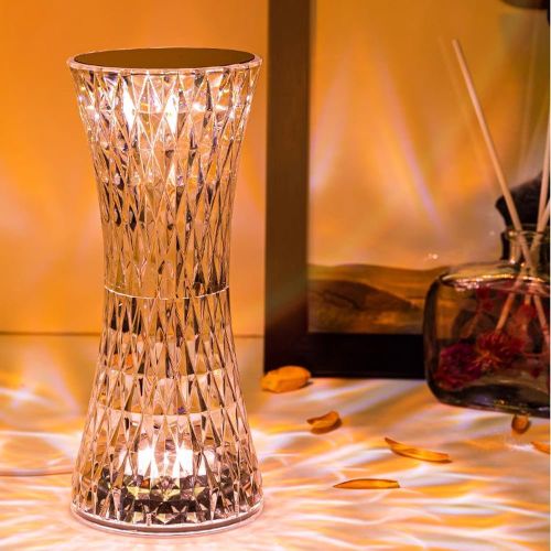product_image_name-Generic-Crystal stylish usb touch lamp - Clear-1