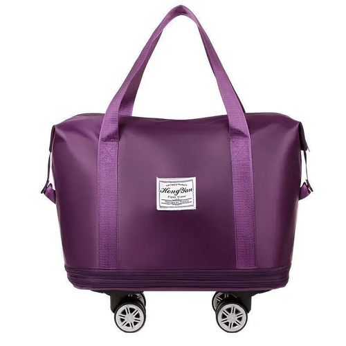 product_image_name-Bhatti- Large Capacity Travel Bag with Wheels - Universal Wheel Removable, Wide-Open Travel-1