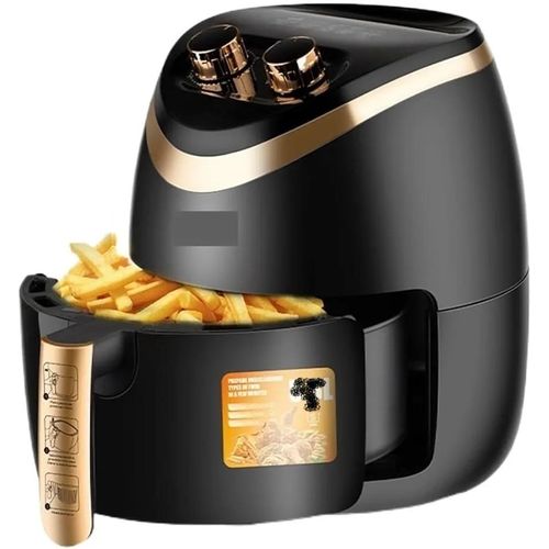 product_image_name-Hoffmans-6 Liters Airfryer With Advnced Technology For Frying Food With Or Without OIl-Black-1