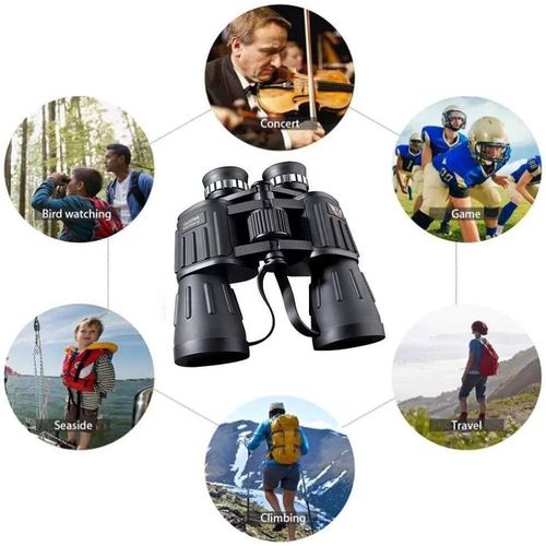 product_image_name-Generic-Telescope Binoculars Small Compact Binoculars Waterproof 20X50 Binocularhandheld Handheld Outdoor Microlight Night Vision Hd High Times Interesting life with Universal Phone Adapter Low Light Vision for  Bird Watching Hunting Hiking Travel - Multicolor-7