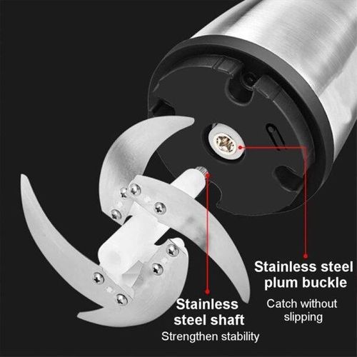 product_image_name-Hoffmans-HM-8828, 2L Food Chopper, Meat Grinder Food Processor -  Clear-4