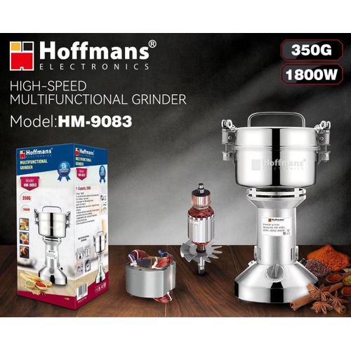 product_image_name-Hoffmans-1800W Electric High-Speed Multifunctional Grinder HM - 9083 - Silver-1