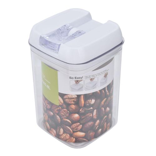 product_image_name-Generic-Food Storage Containers  4Pcs Set Storage Jars BPA Free Flour Container Multi Purpose Multifunctional for Refrigerator for Kitchen for Closet- White-3