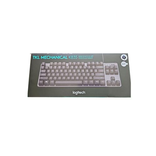 product_image_name-Logitech-K835 Wireless Keyboard Slim Design 2.4GHz USB Rechargeable Keyboard-1
