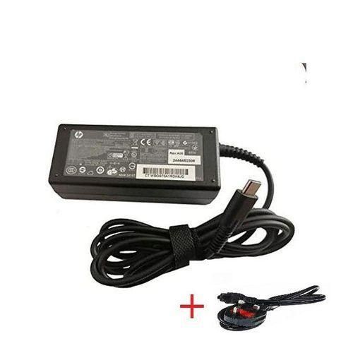 product_image_name-Hp- Original 65W USB C Type C Laptop Fast Charger For Spectre, Envy, Elitebook Pavilion, Probook With Power Cord/Cable Ac Adapter-3