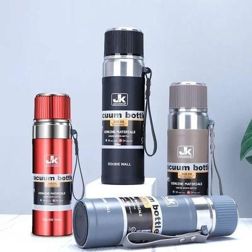 product_image_name-JIAKANG (JK)-1 Piece Of 750ml Portable Outdoor Water Cup Stainless Steel Vacuum Bottle Themos Flask- Multicolor-1