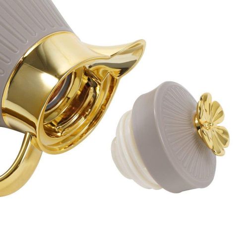 product_image_name-Generic-1 Piece Of 1 Litre Carafe Insulated Vacuum Flask for Hot & Cold Liquid Double Wall Thermal Carafe Coffee Thermos  Travel, Hiking, Camping  Tea Container -5