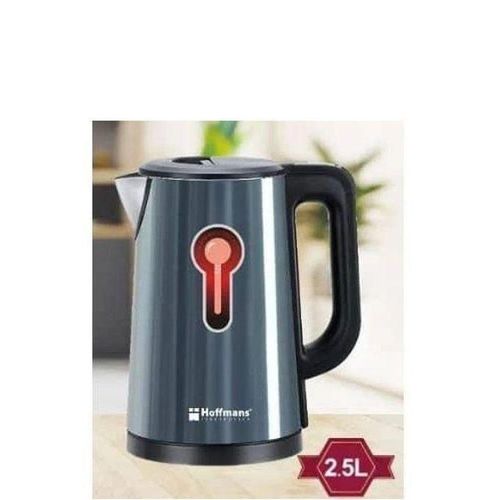 product_image_name-Hoffmans-2.5Ltrs Electric Tea Kettle For Boiling Water Stainless Steel Double Wall Hot Water Boiler With Automatic Shut Off & Boil-Dry Protection -Multicolor-2