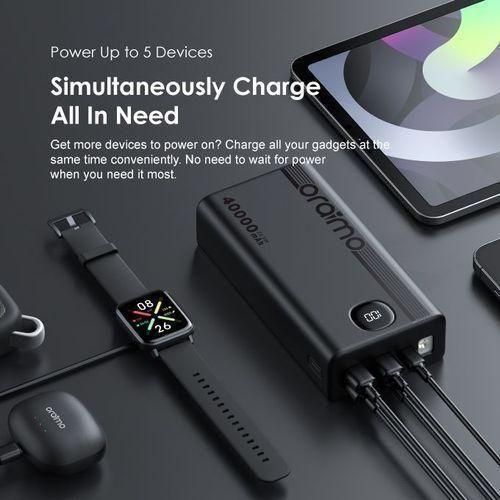 product_image_name-Generic-Oraimo 40000mAh PowerBox Ultra Charging Power Bank 400 22.5W PD QC 3.0 Ultra-high Capacity-2