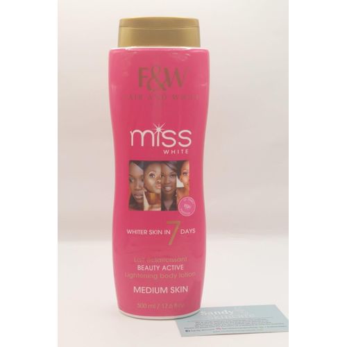 product_image_name-Fair And White Paris-MISS WHITE BODY LOTION 500 ML / 17.6 FL OZ-4