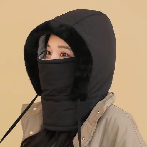 product_image_name-Generic-Bomber Windproof Moisture-Proof Warm Earring Protection Men and Women Fleece Earflap Hat-3