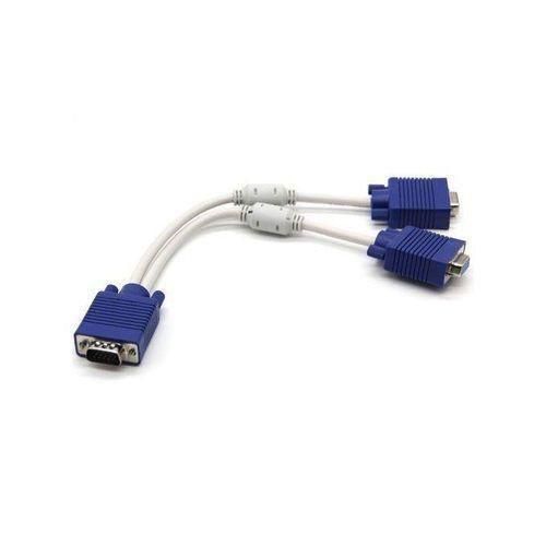 product_image_name-Original-Videojet vga y splitter cable adapter vga male to dual female 3 in 1 2 way splitter joiner-2