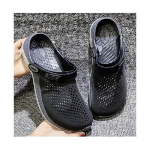 product_image_name-Fashion-Crocs Literide 360 New Sandals Slippers, Men's And Women's Sizes - Black/Gray-1