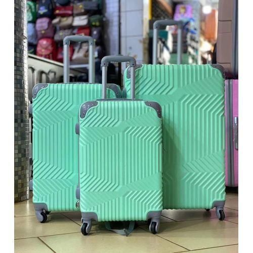 product_image_name-D Couer- 3 Pieces Suitcases It Has Strong Material And Durable Water Proof Material And Travelling Purposes High Quality It's Green In Colour It Has Multiple Colours-1