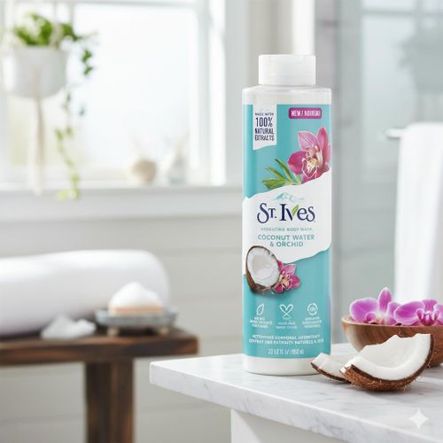 product_image_name-Generic-St. Ives Hydrating Body Wash - Coconut Water & Orchid-1