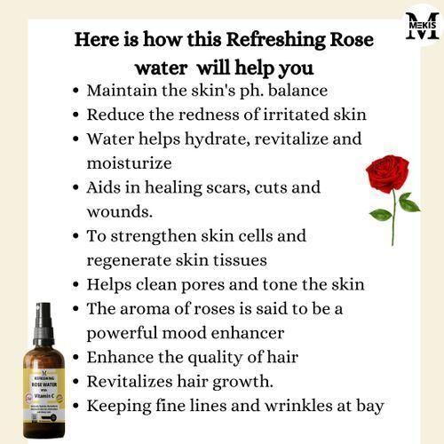 product_image_name-Mekis-Refreshing Rose Water With Vitamin C Spray-For Soft,Glowing Skin-3