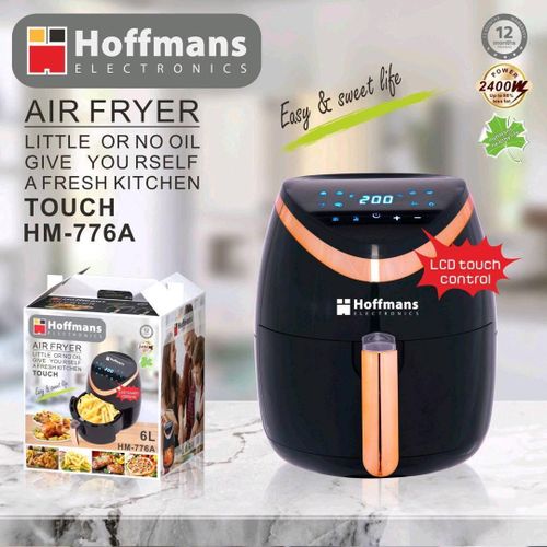 product_image_name-Hoffmans-Air Fryer Touch - Black-1