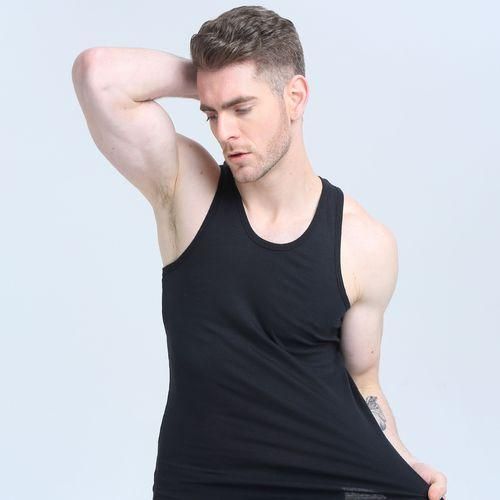 product_image_name-Other-Pack of Fashion 3-in-1 Premium Singlet Men's Vests – Black/White/Grey-2