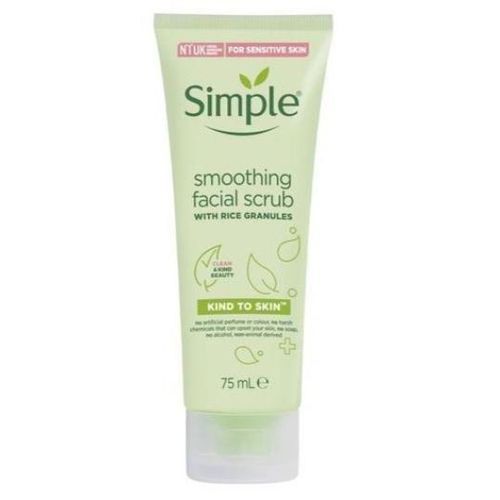 product_image_name-Simple-Smoothing Facial  Cleanser Scrub Kind To Skin-75ml-1