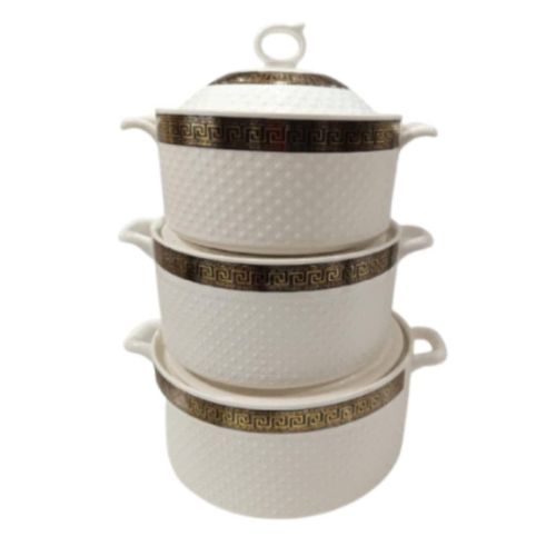 product_image_name-Generic-3 Pieces Ceramic Serving Dishes Prints And Designs Vary-White-3